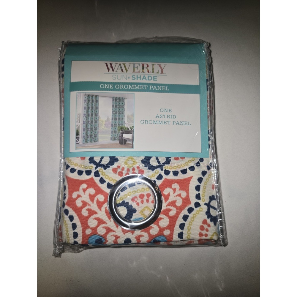 Waverly One ASTRID Peachtini Grommet Curtain 52x95